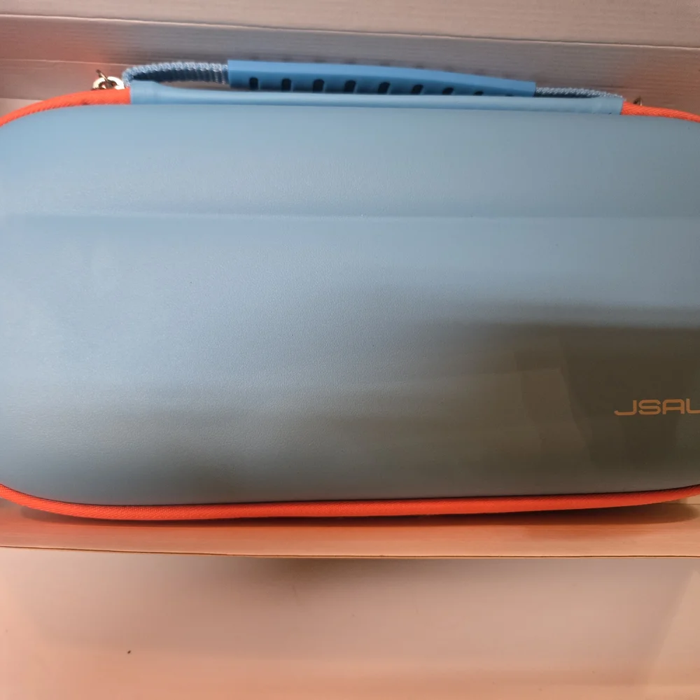 Blue and Orange Switch 2 Hard Shell Case